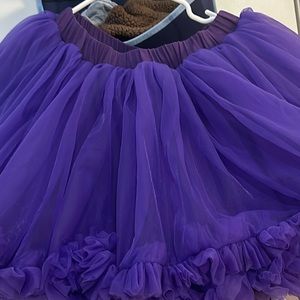 Purple tutu skirt